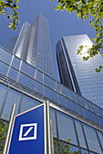 Deutsche Bank, Frankfurt, Hessen, Deutschland