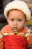 Burmesischer Junge in Mandalay, Myanmar, Burma