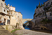 Mittelalterliche Stadt Vaison la Romaine, Provence, Süd-Frankreich