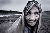 Senior woman, Allahabad. Uttar Pradesh, India