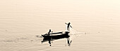 Boys fishing, Allahabad. Uttar Pradesh, India