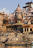 Manikarnika Ghat, Varanasi. Uttar Pradesh, India