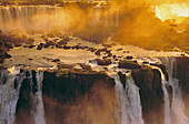 Iguazu Falls. Argentina-Brazil border