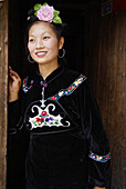 China. Guizhou province. Xijiang village. Skirt Miao.