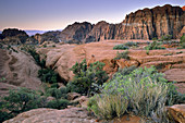 Morning light over Snow Canyon, Snow Canyon State Park, Ivins, Utah's Dixie near St. George, Utah, USA
