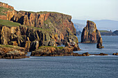 Esha Ness cliffs on the Northmavine peninsula, North Mainland, Shetland Islands, Scotland, UK
