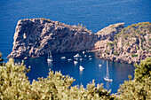 Sa Foradada, Valldemossa, Mallorca. Balearische Inseln. Spanien