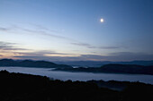 foothills, parkway, at, dawn, east, tennessee, usa