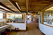 Museum of local History in the Windmill, Nebel, Amrum Island, North Frisian Islands, Schleswig-Holstein, Germany