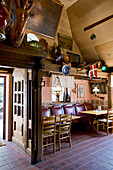 Restaurant Seekiste, Nebel, Amrum Island, North Frisian Islands, Schleswig-Holstein, Germany