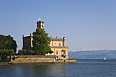 Monfort castle at lake Constance, Langenargen, Baden-Wurttemberg, Germany