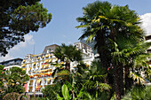 Grand Hotel Suisse at promenade, Montreux, Canton of Vaud, Switzerland