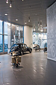 Inside the Audi Museum, Ingolstadt, Bavaria, Germany