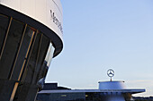 Mercedes-Benz Welt, Bad Cannstatt, Stuttgart, Baden-Württemberg, Deutschland