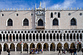 St Mark's Square with Palace of Doge, Palazzo Ducale, Venice, Italy, Europe