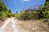 Old Bunker for Observation of Nuclear Weapons Test, Marshall Islands, Bikini Atoll, Micronesia, Pacific Ocean