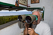 Whale Finder at Observation Tower, Azores, Pico Island, Atlantic Ocean, Portugal