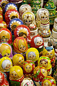 Russia. Moscow. Red Square. Matryoshka dolls.