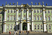 Russia. St Petersburg. Winter Palace. Hermitage Museum.