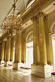 Russia. St. Petersburg. Hermitage Museum. Imperial Hall.