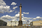 Russia. St. Petersburg. Alexander Column.