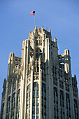 Tribune building, Chicago, Illinois, USA