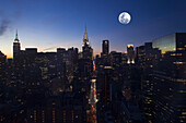 Midtown skyline  Manhattan . New York. USA