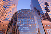 WINTER GARDEN ATRIUM WORLD FINANCIAL CENTER TOWERS BATTERY PARK DOWNTOWN. MANHATTAN. NEW YORK. USA