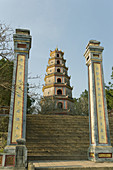 Thien Mu Pagoda, Hue, Thua Thien Province, Vietnam
