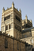 UK. England, County Durham, Durham City, Durham Cathedral, UNESCO World Heritage Site, 11th century. Norman architecture