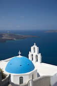 Greece. Cyclades Islands. Santorini .Fira.