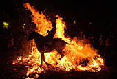 Local festival. San Bartolomé de Pinares. Ávila province. Spain