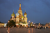 St. Basil's Cathedral, Red Square. Moscow, Russia