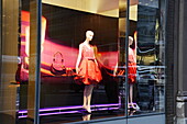 Schaufenster einer Boutique, Madison Avenue, Manhattan, New York City, New York, USA