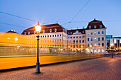 Taschenberg palace in the evening, Dresden, Saxony, Germany