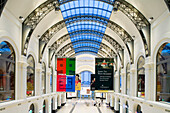 Inside the central station, Dresden, Saxony, Germany