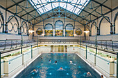 Stadtbad Charlottenburg, City baths, swimming pool, 1898, Paul Bratring, Berlin, Germany