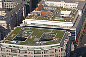 greened roofs, berlin city centre, Berlin