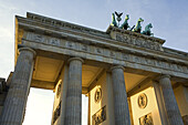 Brandenburg Gate in the evening, Berlin, Germany