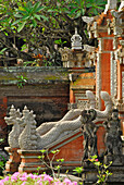Detail des Bali Museum am Puputan Square, Denpasar, Bali, Indonesien, Asien