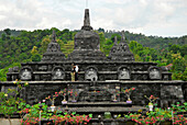 Brahma Asrama Vihara temple at Banjar village, North Bali, Indonesia, Asia