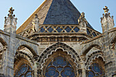 Tours Cathedral, Saint Gatiens cathedral, The Way of St. James, Chemins de Saint Jacques, Via Turonensis, Tours, Dept. Indre-et-Loire, Région Centre, France, Europe