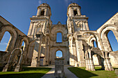 Ruin of Abbey Church Saint Jean Baptiste, The Way of St. James, Chemins de Saint Jacques, Via Turonensis, Saint-Jean-d'Angély, Dept. Charente-Maritime, Région Poitou-Charentes, France, Europe