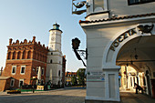 Sandomierz is an old medieval-renaissance town in central Poland.