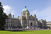 Parliament Buildings Legislative Assembly Victoria British Columbia BC Canada government law rules building neo-baroque design architect Francis Rattenbury