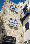 Casa de las Conchas (shells house). Old town. Peñiscola. Castellón. Spain