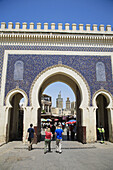 Bab Bou Jeloud Fez, Morocco, North Africa