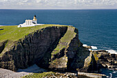 Rhu Stoer Lighthouse at Point of Stoer, Assynt_Coigach Scenic Area Scotland Scotland