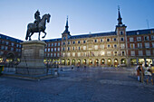 Spain. Madrid. Plaza Mayor