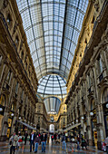 Italia, Lombardia, Milano, galleria Vittorio Emanuele